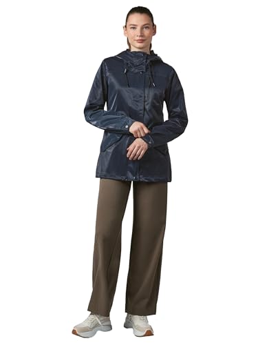 Ragwear Damen leichte wasserdichte Übergangsjacke Kurze Frühlingsjacke mit Brusttasche und geschweißten Nähten Meast Rainy YOUMODO Navy Gr. XXL von Ragwear