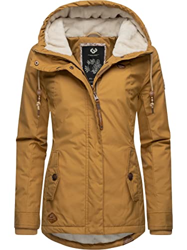 Ragwear Damen warme Winterjacke kurz mit Kapuze Monade Intl Camel22 Gr. XS Ragwear Damen warme Winterjacke kurz mit Kapuze Monade Intl Camel22 Gr. XS von Ragwear
