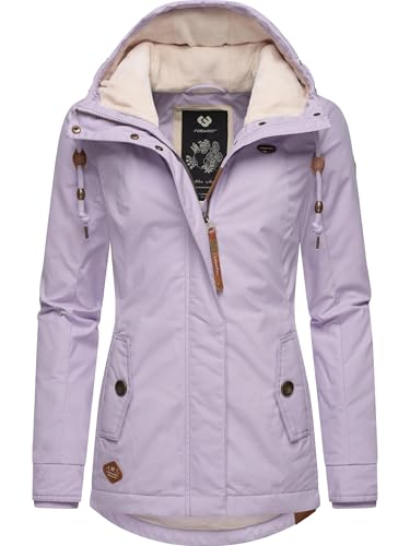 Ragwear Damen warme Winterjacke kurz mit Kapuze Monade Intl Lavender24 Gr. XL von Ragwear