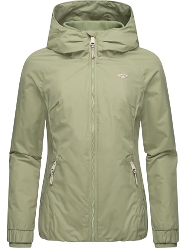 Ragwear Damen warme Winterjacke wasserdichte Jacke Dizzie Warm YOUMODO Light Olive Gr. S von Ragwear