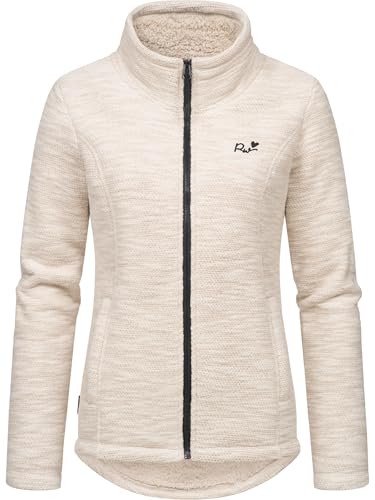 Ragwear Damen weiche Strickjacke Übergangsjacke mit Teddy-Fleece und Stehkragen Liram Melange YOUMODO Taupe Gr. XL Ragwear Damen weiche Strickjacke Übergangsjacke mit Teddy-Fleece und Stehkragen Liram Melange YOUMODO Taupe Gr. XL von Ragwear