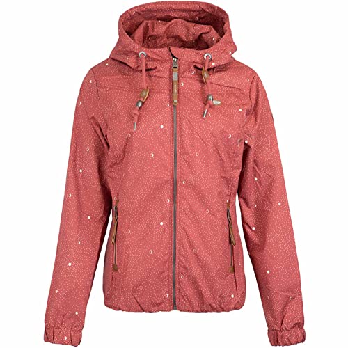 Ragwear Darow Print Jacke Damen (L, rose) von Ragwear