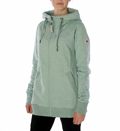 Ragwear Demeza Sweatjacke Damen Kapuzenjacke grün L von Ragwear