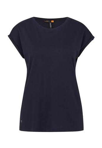 Ragwear Diona Core Frauen T-Shirt Navy M 50% Baumwolle, 50% Modal Basics, Streetwear von Ragwear