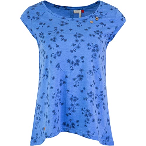 Ragwear Dominica Blüte Top Damen (Blue, S) von Ragwear