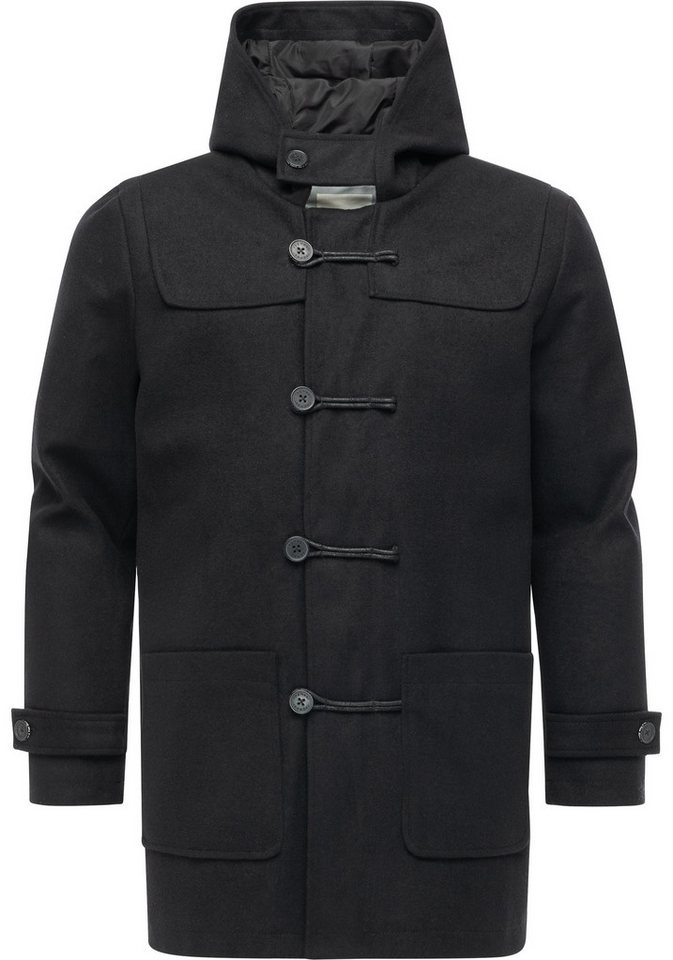 Ragwear Dufflecoat Duffie YOUMODO Funktionaler Herren Mantel in Wolloptik von Ragwear