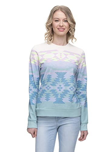 Ragwear EFFA Regular Damen Frauen Pullover Rundhals,Sweater,Sweatshirt,Rundhalsausschnitt,Blau,M von Ragwear