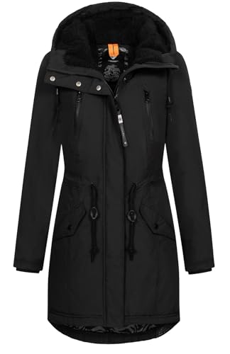 Ragwear ELSIEN Frauen Winterjacke schwarz XL 100% Polyester Basics, Streetwear von Ragwear
