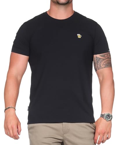 Ragwear Endrew C T-Shirt Herren (DE/NL/SE/PL, Alphanumerisch, M, Regular, Regular, Black) von Ragwear
