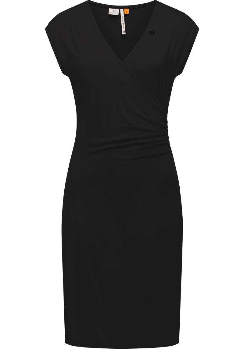 Ragwear Etuikleid "Crupi" Ohne Taschen figurbetontes Sommerkleid mit Raffung an der Taille von Ragwear