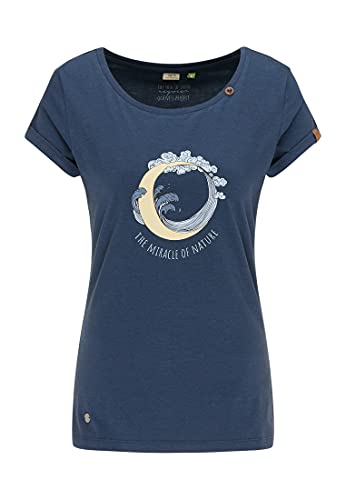 Ragwear FLORAH Print Organic Navy, S von Ragwear