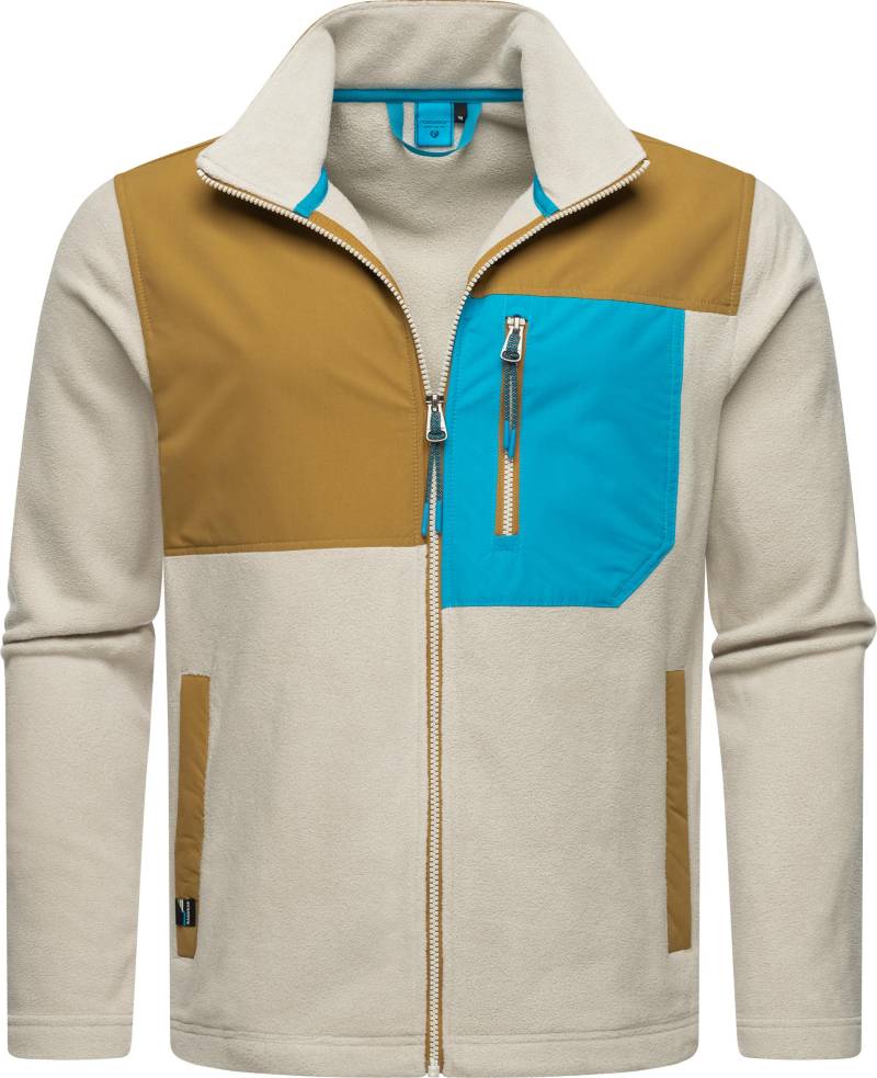 Ragwear Fleecejacke "Flettcher" ohne Kapuze Herren Basic Plüschjacke von Ragwear