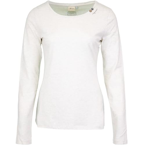 Ragwear Florah A Organic Longsleeve Damen (White, M) von Ragwear