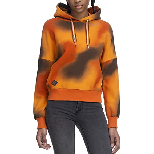 Ragwear GOBBY Ombre Damen Frauen Kapuzenpulli,Kapuzenpullover,Hoodie,Pullover mit Kapuze,Braun,S von Ragwear