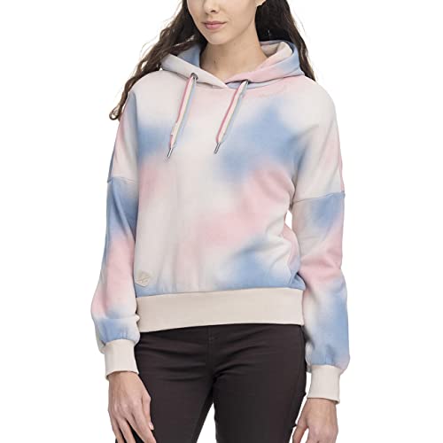 Ragwear GOBBY Ombre Damen Frauen Kapuzenpulli,Kapuzenpullover,Hoodie,Pullover mit Kapuze,Rosa,S von Ragwear