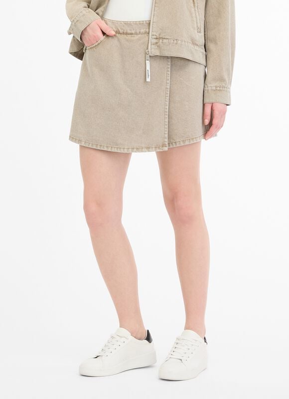 Ragwear Gaulie Denim Short creme in 28 von Ragwear