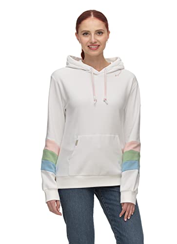 Ragwear Happier Damen Frauen Kapuzenpulli,Kapuzenpullover,Hoodie,Pullover mit Kapuze,Weiß,XS Ragwear Happier Damen Frauen Kapuzenpulli,Kapuzenpullover,Hoodie,Pullover mit Kapuze,Weiß,XS von Ragwear