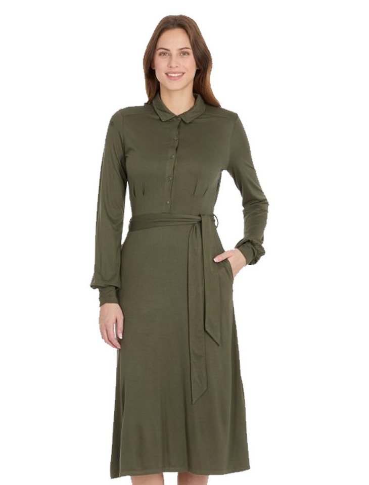 Ragwear Hemdblusenkleid Ragwear Plantee Dress (1-tlg) Blusenkragen, Taillengürtel, Seitentaschen von Ragwear