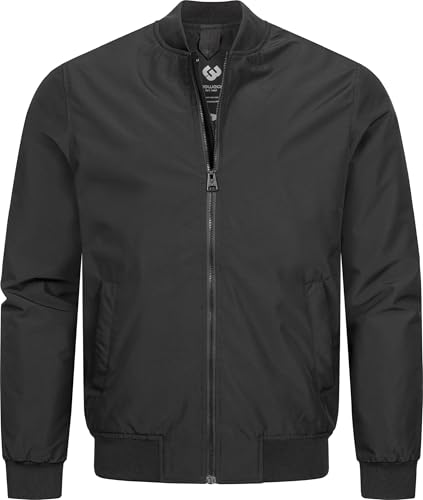 Ragwear Herren Bomberjacke Blousonjacke mit Rippbündchen Quadio YOUMODO Black Gr. M von Ragwear