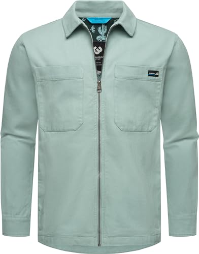 Ragwear Herren Hemdjacke Liwty Aqua Gr. XXL von Ragwear