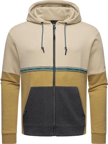 Ragwear Herren Sweatjacke Blocky Sand Gr. M von Ragwear