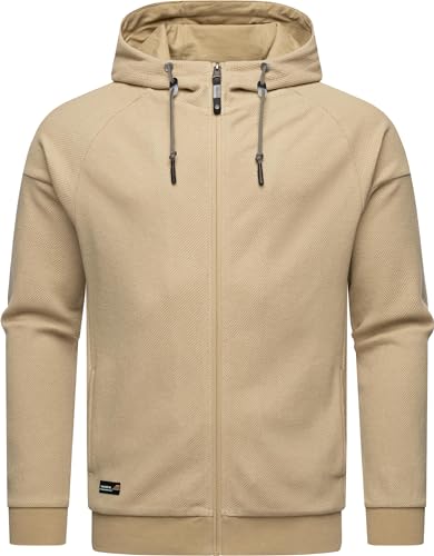 Ragwear Herren Sweatjacke Dreyner Sand Gr. XXL von Ragwear
