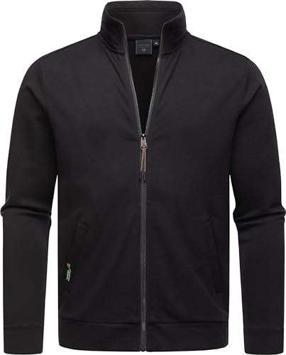 Ragwear Herren Sweatjacke Miet Black Gr. S von Ragwear