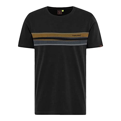 Ragwear Herren T-Shirt Hake Organic GOTS (as3, Alpha, xx_l, Regular, Regular, 3012 Dark Grey) von Ragwear