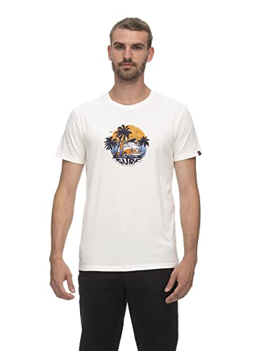 Ragwear Herren T-Shirt ROGGER (as3, Alpha, xx_l, Regular, Regular, Aqua) von Ragwear