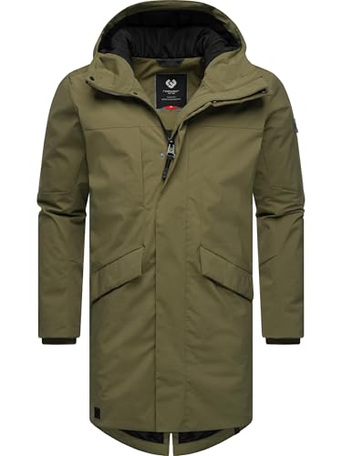 Ragwear Herren Trenchcoat Übergangsmantel Regenmantel wasserdicht mit Kapuze Zalle Olive24 Gr. XXL Ragwear Herren Trenchcoat Übergangsmantel Regenmantel wasserdicht mit Kapuze Zalle Olive24 Gr. XXL von Ragwear