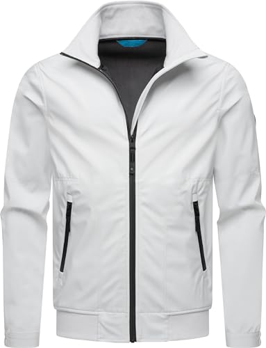 Ragwear Herren Übergangsjacke Collwie White Gr. XXL von Ragwear