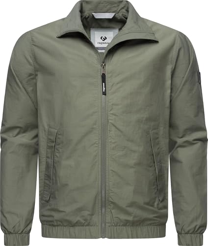 Ragwear Herren leichte Übergangsjacke kurz Outdoorjacke aus Ripstop-Material mit Gummibund Holdeon YOUMODO Baltic Gr. L von Ragwear