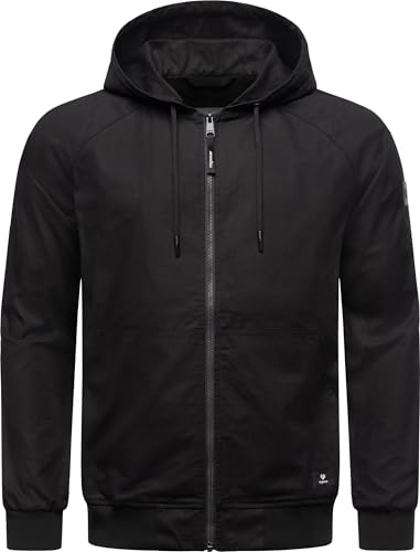 Ragwear Herren leichte Übergangsjacke kurz Outdoorjacke aus Ripstop-Material mit Kapuze Garoo YOUMODO Black Gr. XL Ragwear Herren leichte Übergangsjacke kurz Outdoorjacke aus Ripstop-Material mit Kapuze Garoo YOUMODO Black Gr. XL von Ragwear