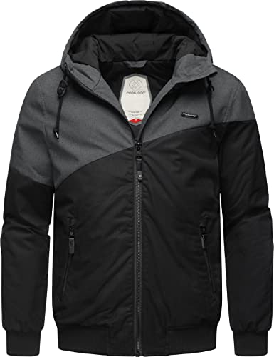 Ragwear Herren warme Winterjacke kurz mit Verstellbarer Kapuze Wings Black Gr. 3XL Ragwear Herren warme Winterjacke kurz mit Verstellbarer Kapuze Wings Black Gr. 3XL von Ragwear