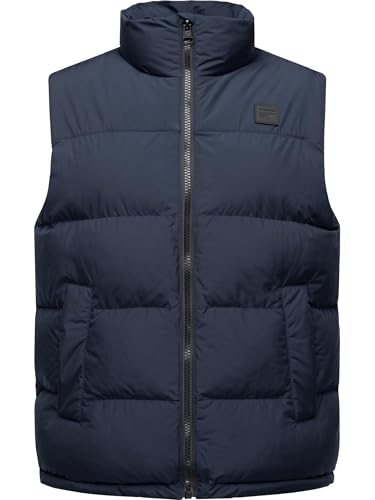 Ragwear Herren warme wasserdichte Winter Weste Steppweste Savan YOUMODO Navy Gr. M von Ragwear