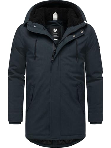 Ragwear Herren warme wasserdichte und atmungsaktive Winterjacke lang Mr Smithem YOUMODO Black25 Gr. M von Ragwear