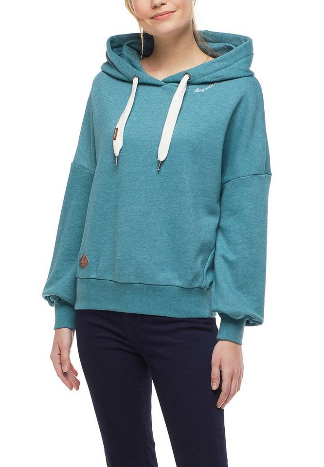 Ragwear Hoodie Ragwear Damen Sweater HODBY 2121-30030 Petrol 5028 Türkis von Ragwear