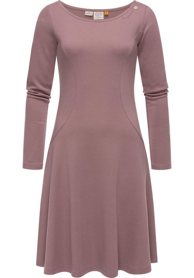 Ragwear Jerseykleid Appero Stylisches Langarm-Kleid für den Winter von Ragwear