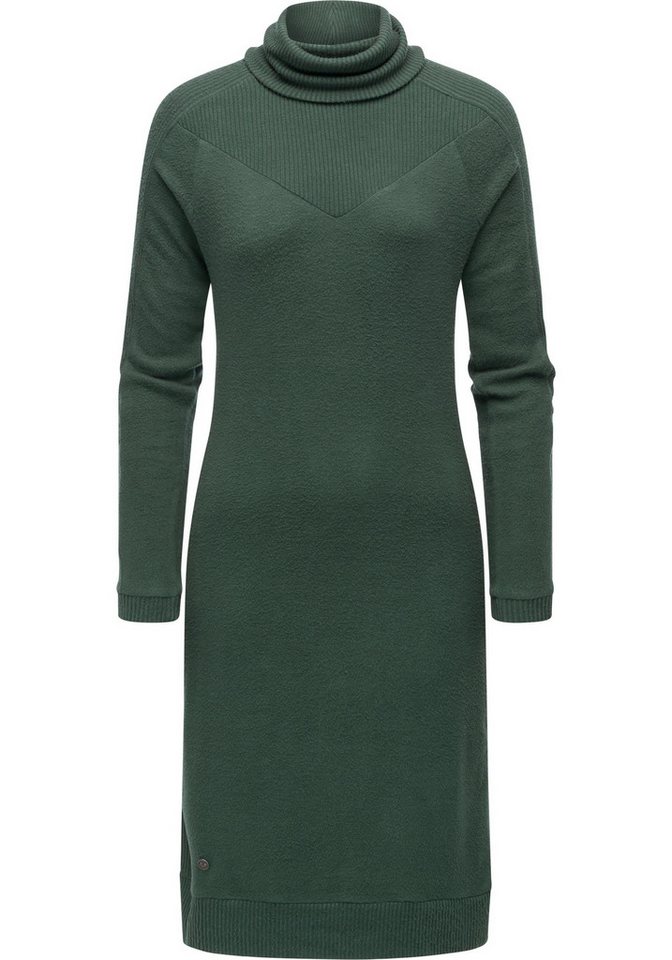 Ragwear Jerseykleid Peona Modisches Damen Pulloverkleid mit Rollkragen Ragwear Jerseykleid Peona Modisches Damen Pulloverkleid mit Rollkragen von Ragwear