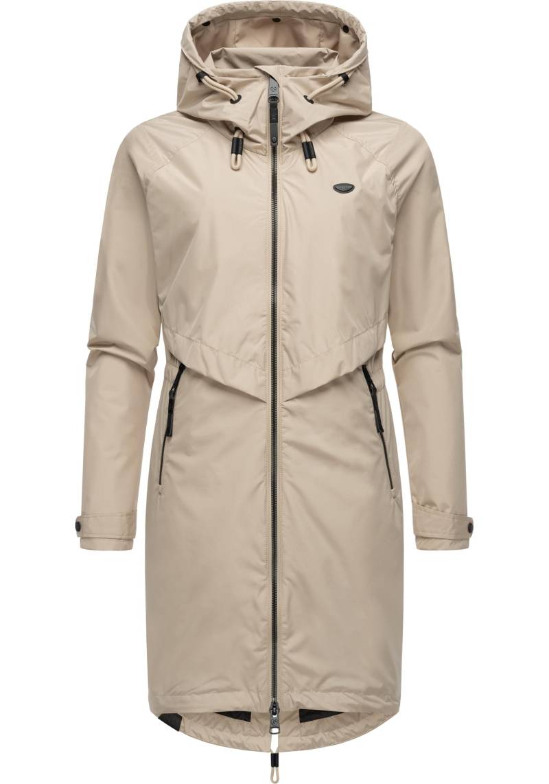 Ragwear Jerseymantel "Frodik" Wasserdichter oversized Damen Parka für die Übergangszeit von Ragwear