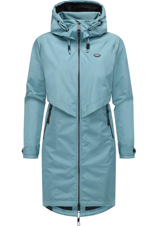Ragwear Jerseymantel Frodik Wasserdichter oversized Damen Parka für die Übergangszeit von Ragwear