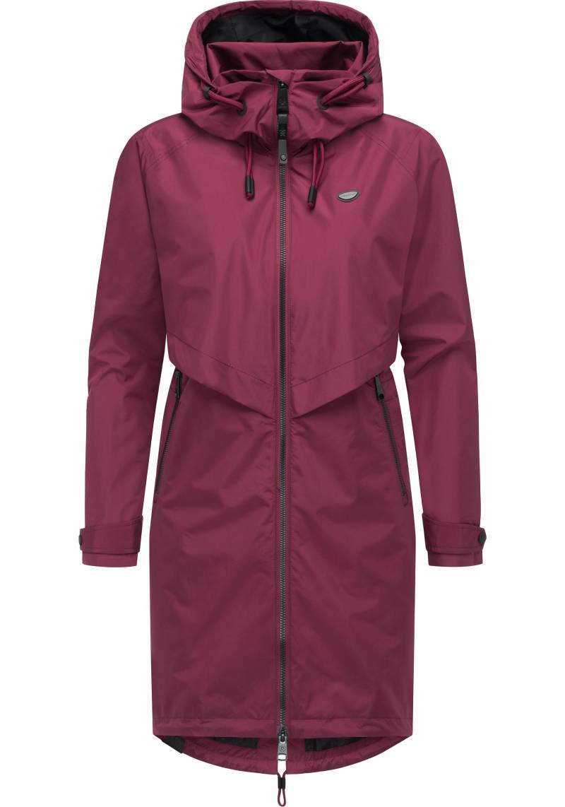 Ragwear Jerseymantel "Frodik" Wasserdichter oversized Damen Parka für die Übergangszeit von Ragwear