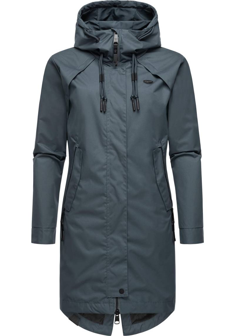 Ragwear Jerseymantel "Rejany" Wasserdichter Damen Parka für die Übergangszeit von Ragwear