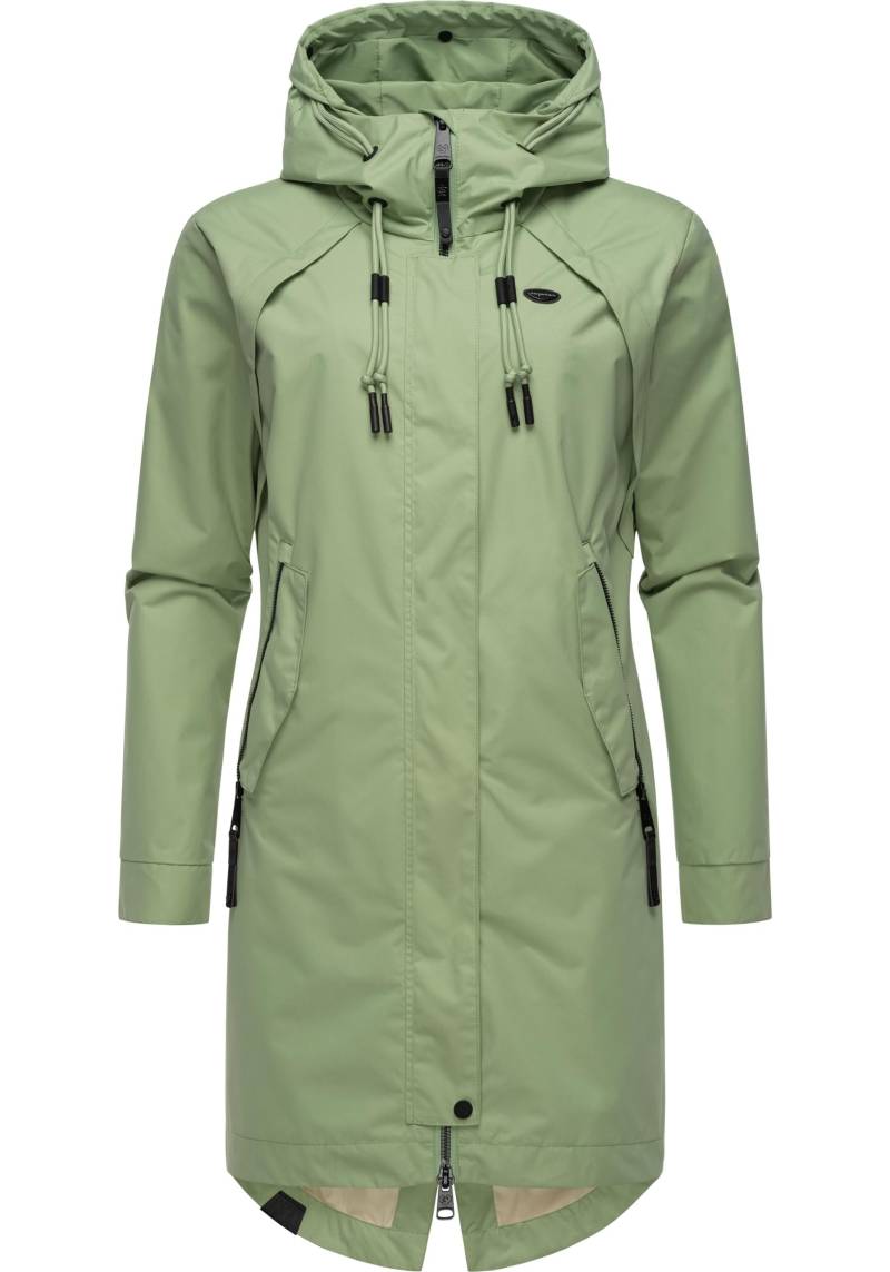 Ragwear Jerseymantel "Rejany" Wasserdichter Damen Parka für die Übergangszeit von Ragwear