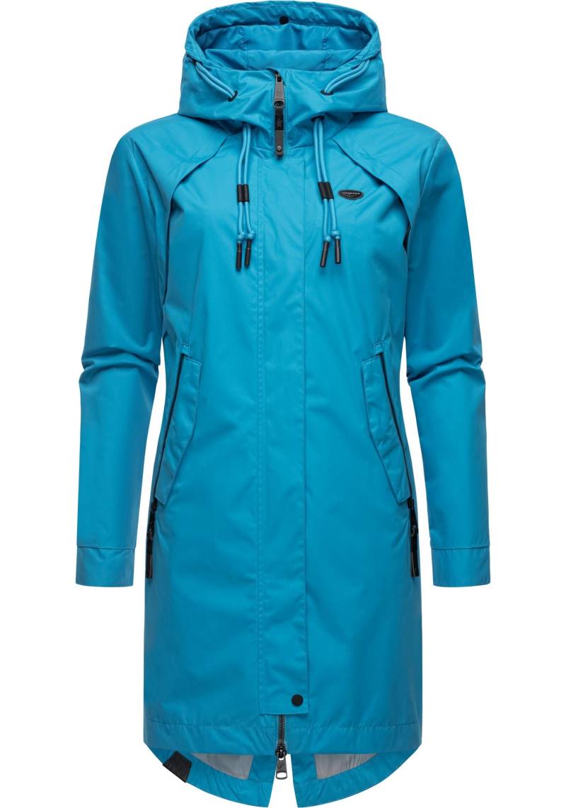 Ragwear Jerseymantel "Rejany" Wasserdichter Damen Parka für die Übergangszeit von Ragwear