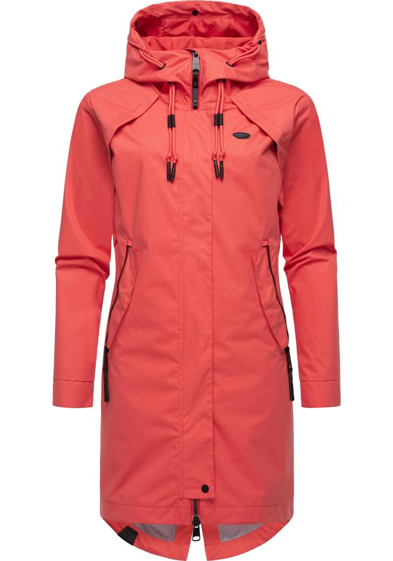 Ragwear Jerseymantel "Rejany" Wasserdichter Damen Parka für die Übergangszeit von Ragwear