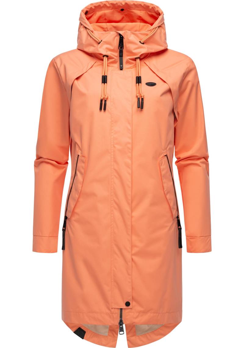 Ragwear Jerseymantel "Rejany" Wasserdichter Damen Parka für die Übergangszeit von Ragwear