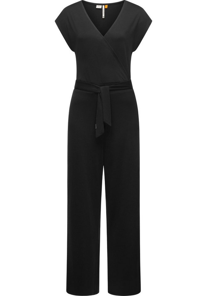 Ragwear Jumpsuit Goldea Langer Damen Overall mit Bindegürtel Ragwear Jumpsuit Goldea Langer Damen Overall mit Bindegürtel von Ragwear