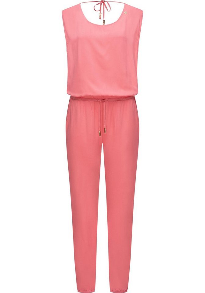 Ragwear Jumpsuit Noveel schicker, langer Damen Overall mit Bindeband von Ragwear