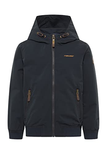 Ragwear Jungen Jacke Übergangsjacke Matys Blouson Anorak Freizeitjacke einfarbig wasserabweisend (DE/NL/SE/PL, Numerisch, 128, Regular, NAVY) von Ragwear